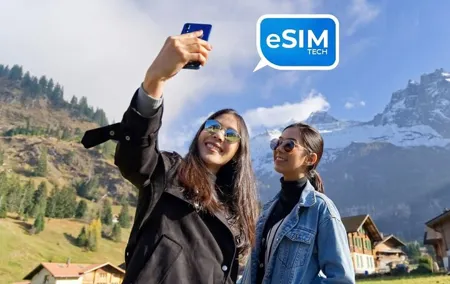 Unlimited Internet with eSIM Mobile Data in Switzerland