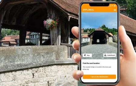 Fribourg Scavenger Hunt and Sights Self-Guided Tour