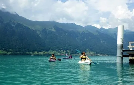 Kayak Rental 3 Hours Activity Lake Thun Spiez Interlaken Private