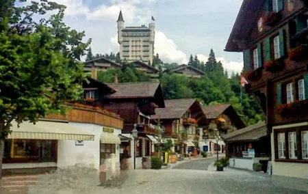 Gstaad and Bollywood Sightseeing Tour from Bern Spiez Interlaken