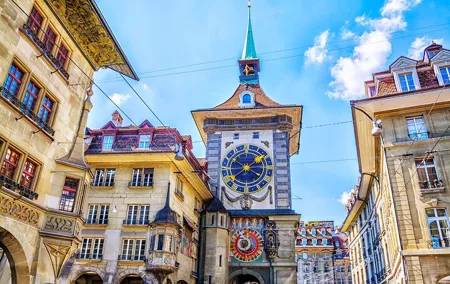 Private transfer from Bern to Zurich with a 2h Sightseeing stop
