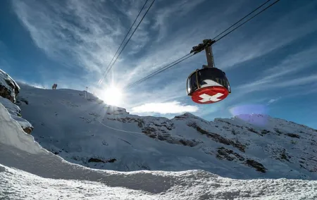 Titlis, the eternal snow mountain, and Lucerne Village