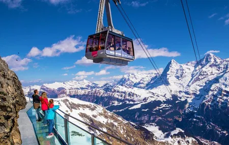 Small group tour to Schilthorn & Interlaken from Zurich (KTZ362)
