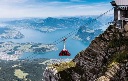 Ride the Dragon to Mount Pilatus: Small-Group Tour from Zurich