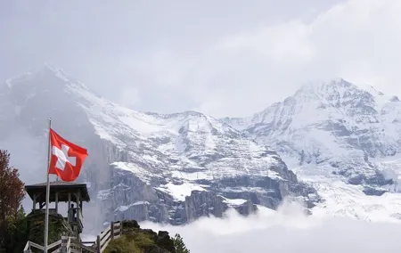 From Zurich to Top of Europe Jungfraujoch private tour