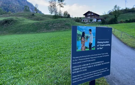 Zurich/Lucerne : Crash Landing On You Locations in Interlaken