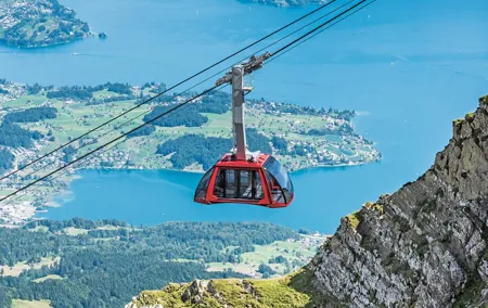 Zurich: Adventure to Pilatus Gold and Silver tour and Lucerne