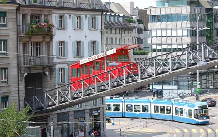 Zurich Transportation Adventure: Cogwheel, Funicular & Boat Tour