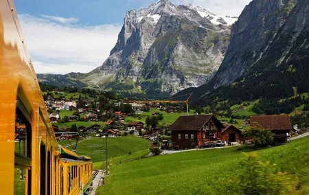 Eiger and Jungfrau Glacier Panorama Tour from Zurich