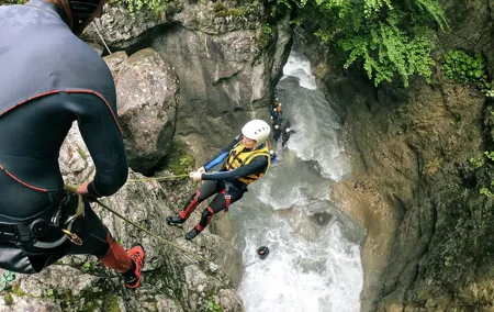 Canyoning in Interlaken from Zurich