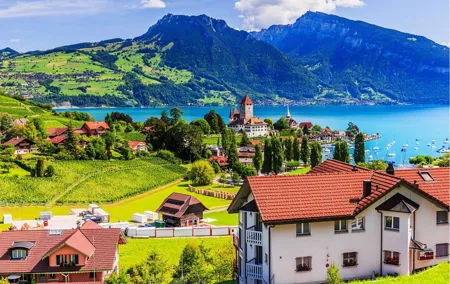 Private Tour to Swiss Capital, Castles & Lakes by Car from Zurich