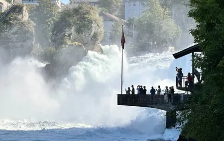 Private Magic Waterfall Adventure Tour to Rhine Falls with Pickup