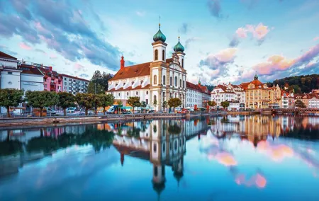 Private transfer from Zurich to Lucerne, English-speaking driver