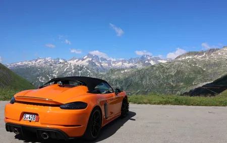 Alpine Adventure Supercars through Majestic Swiss Alps