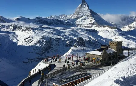 Private Day Tour to Zermatt Village, Glacier Paradise from Zurich