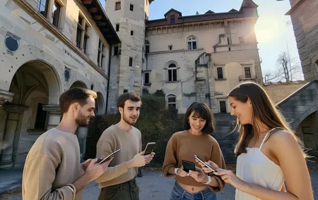 Private audio book city rally in the old town of Zurich