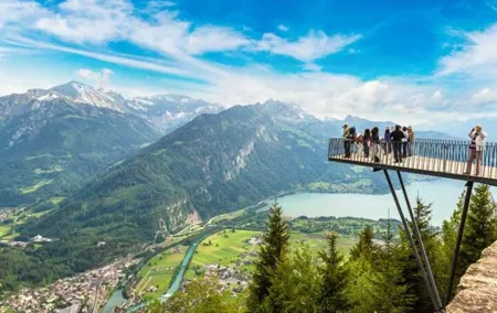 Private Day Trip to Harder Kulm and Grindelwald