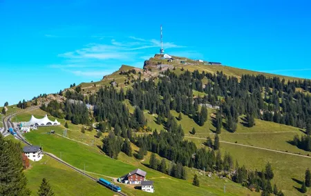 3 Swiss Mountains in 1 Day: Cable Cars, Funiculars & Lake Cruise