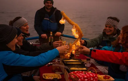Interlaken and Chocolate Fondue Float in Zurich