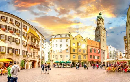 Private transfer from Zurich to Salzburg with 2h stop in Insbruck