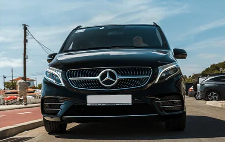 Private Luxury Transfers ZRH Airport to Zurich City in V Class