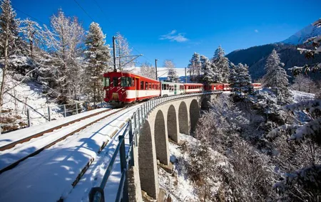 From Zurich: Along the Glacier Express Route, Zermatt, Matterhorn
