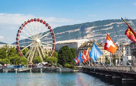 Private transfer from Zurich to Geneva, 2h Sightseeing stop
