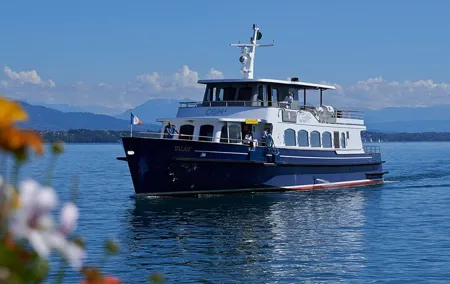Audioguided sightseeing cruise of Geneva