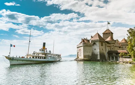 Day Trip to Montreux, Chaplin's World & Chillon Castle& apéritif