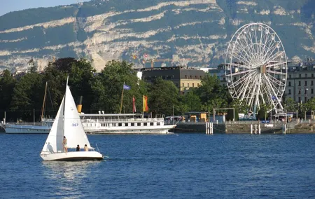 Private sailing cruise on Lake Geneva from Geneva