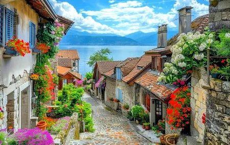 Private day trip from Geneva to Yvoire, English Speaking Driver