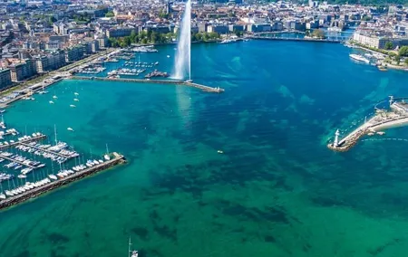 Geneva By E Bike United Nations Old Town Lake Fountain