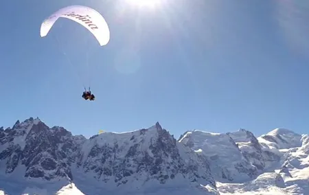 Paragliding Experience from Chamonix and Aiguille du Midi