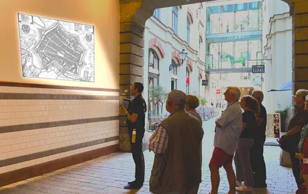 Leipzig City Tour 2.0: entertaining on the go mobile projections