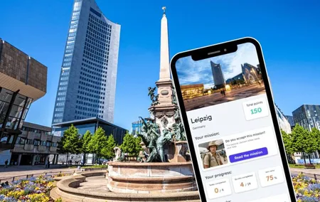 Leipzig Exploration Game and City Tour on your Phone