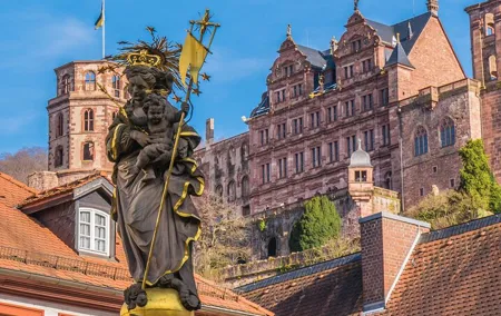 Heidelberg Old Town Private Walking Tour including Castle Visit