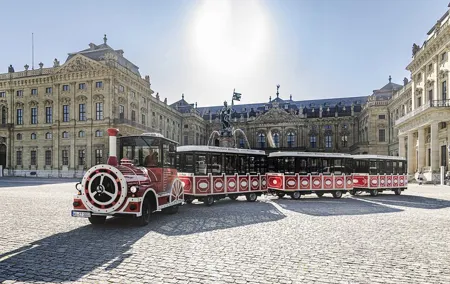 City tour through Würzburg with the Bimmelbahn