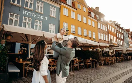 Photoshoot around Copenhagen's Iconic Locations