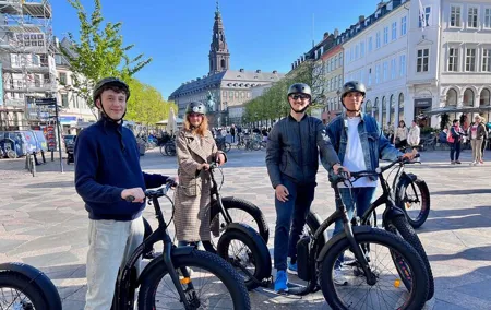 Electric Scooter Kick Bike 1 Hour Guided Tour of Copenhagen
