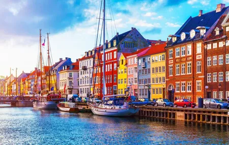 Copenhagen Canal Boat Cruise and City, Nyhavn Walking Tour
