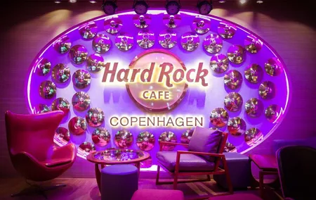 Hard Rock Cafe Copenhagen with Set Menu for Lunch or Dinner