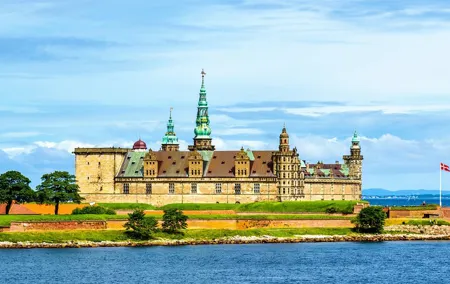 Castles of Kronborg and Frederiksborg from Copenhagen by Car