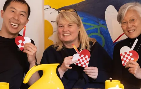 2 Hours Paper Hearts Weaving Activity in Copenhagen