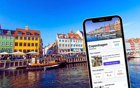Copenhagen Exploration Game and City Tour on your Phone