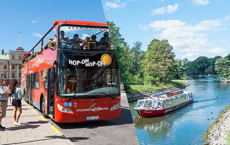 Stockholm Hop-On Hop-Off Bus & Boat