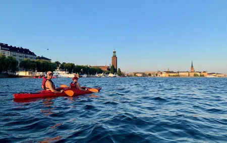 Guided Kayak Tour in Central Stockholm