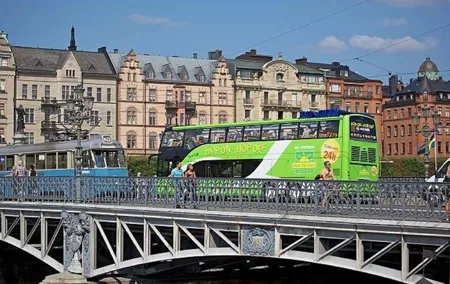 Hop-On Hop-Off Bus and Boat Ticket in Stockholm