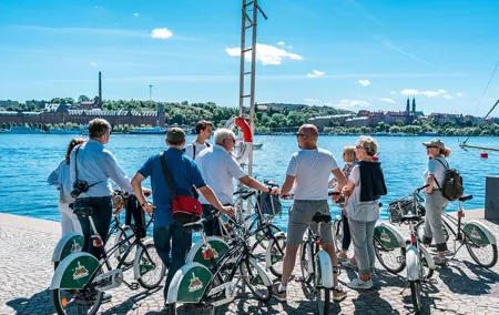 Stockholm’s Urban Treasures Private Bike Tour