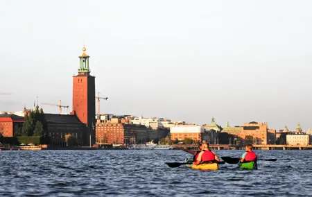 Self-Guided Kayak Adventure In Central Stockholm (Two-man kayak)