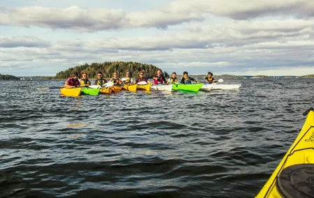 3-day kayaking adventure around Vaxholm in Stockholm Archipelago - self guided